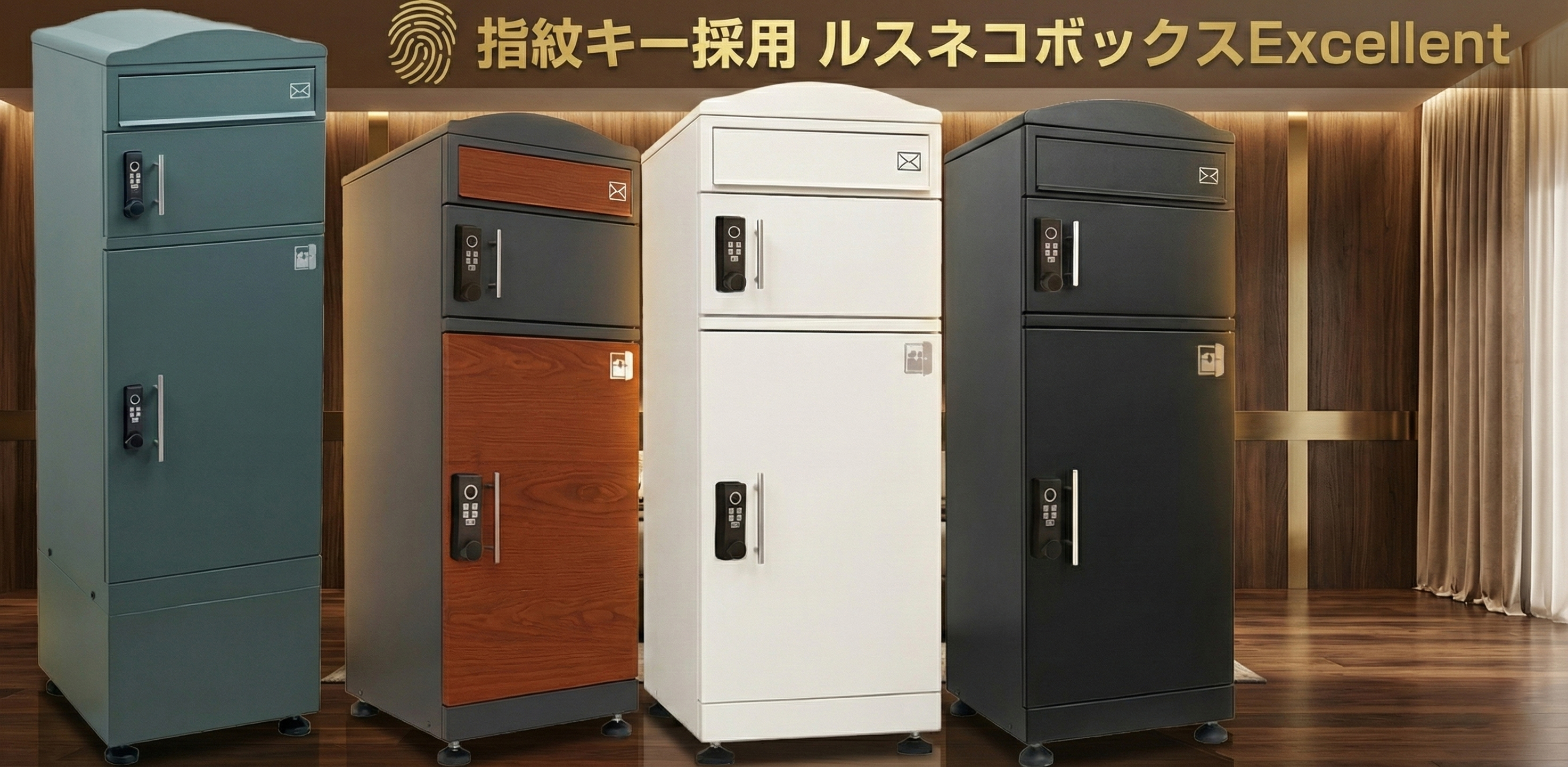 宅配ボックスなら戸建て用で大容量のルスネコボックス | 宅配ボックス 